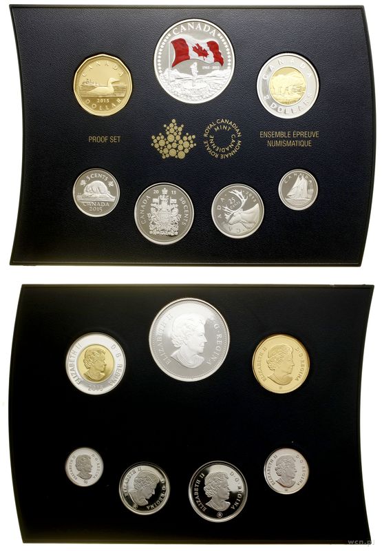 Kanada, zestaw rocznikowy, 2015