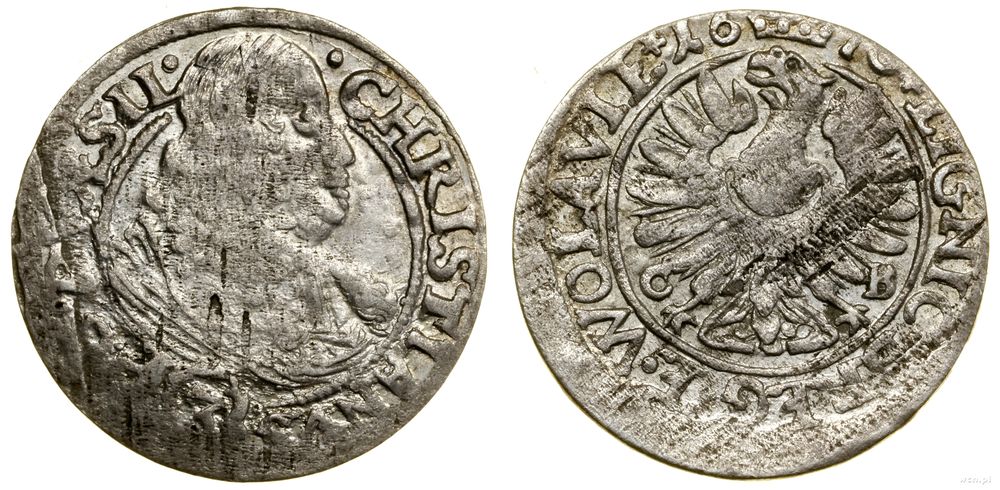 Śląsk, 3 krajcary, 1670 CB
