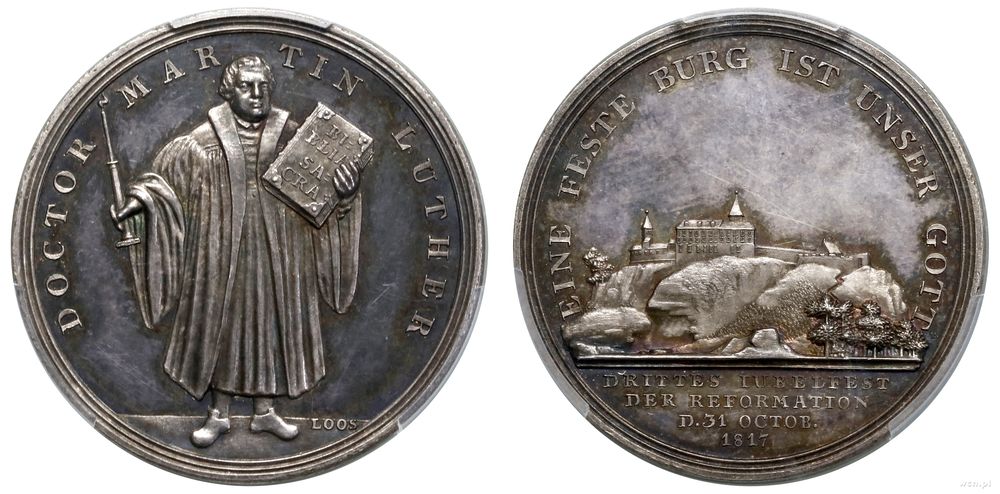 Niemcy, medal, 1817