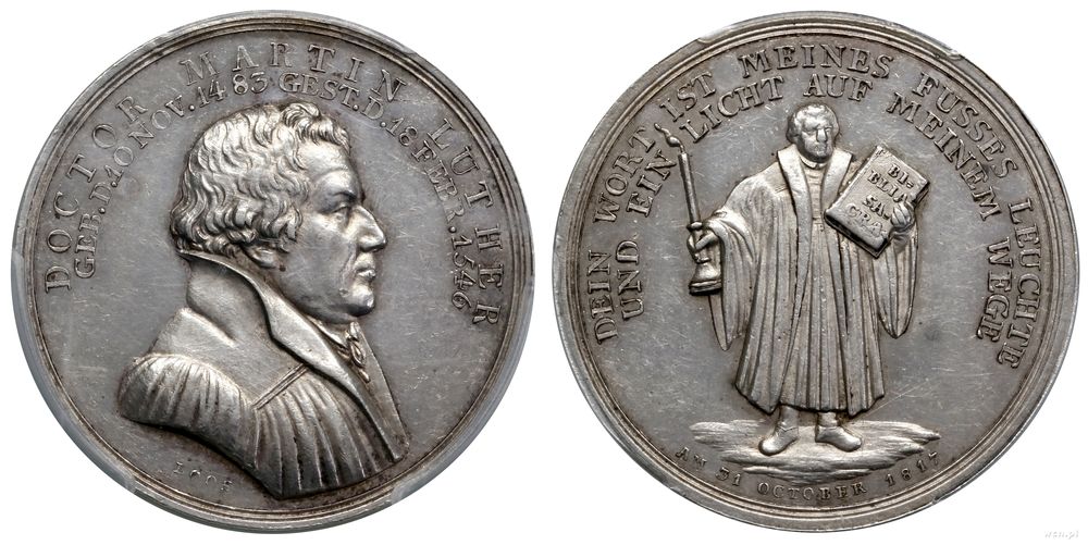 Niemcy, medal, 1817