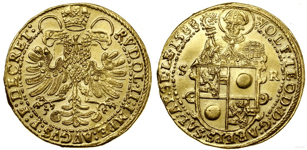 Austria, dwudukat, 1588 S-R