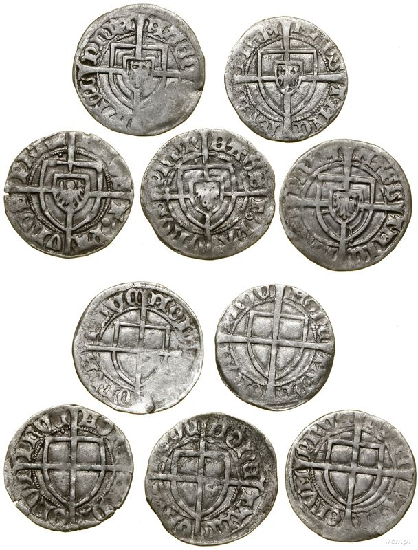 Zakon Krzyżacki, zestaw 5 x szeląg
