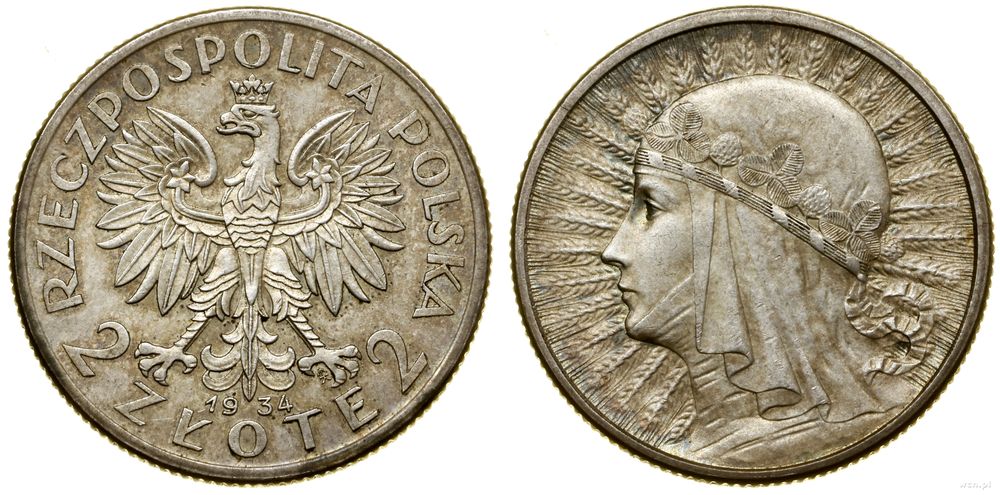 Polska, 2 złote, 1934