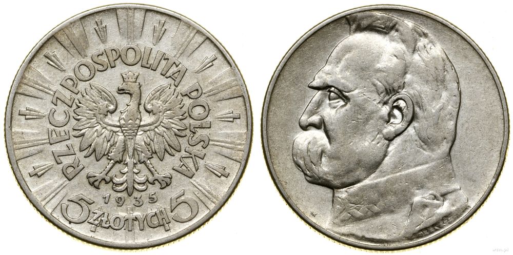 Polska, 5 złotych, 1935