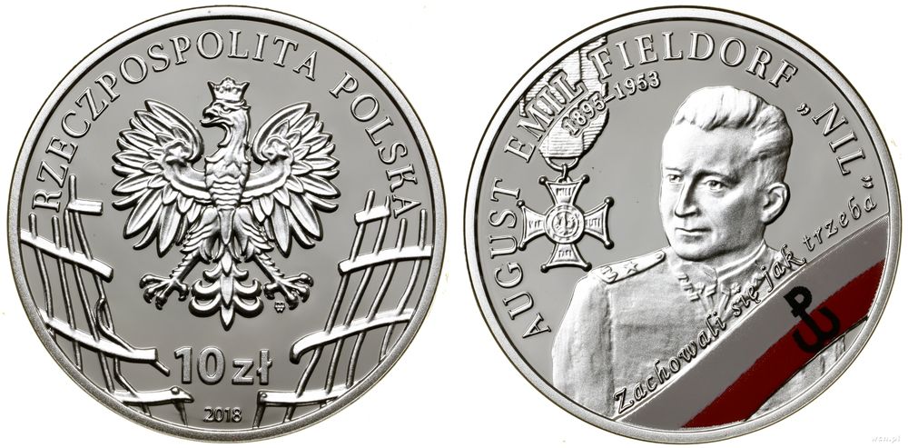 Polska, 10 złotych, 2018