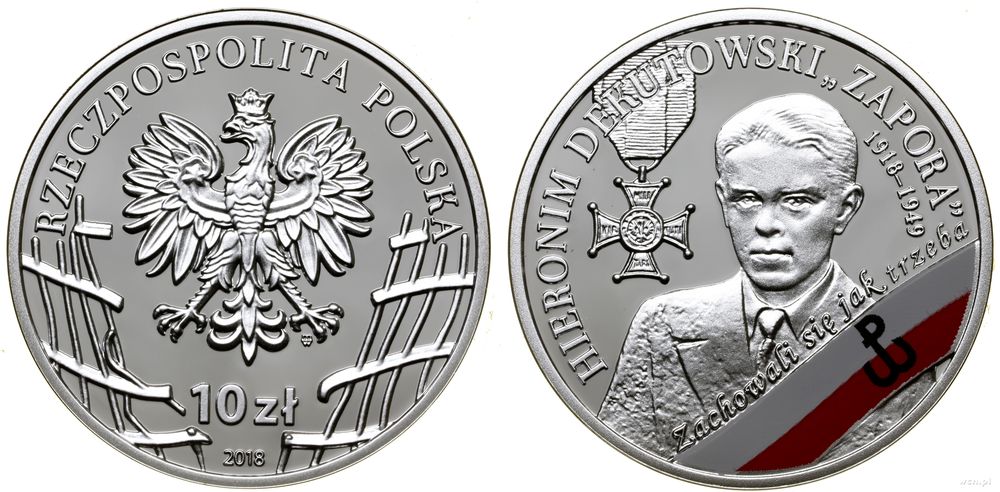 Polska, 10 złotych, 2018