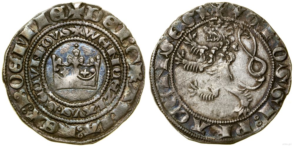 Polska, grosz praski, 1300–1305