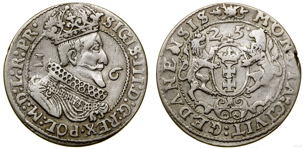 Polska, ort, 1625