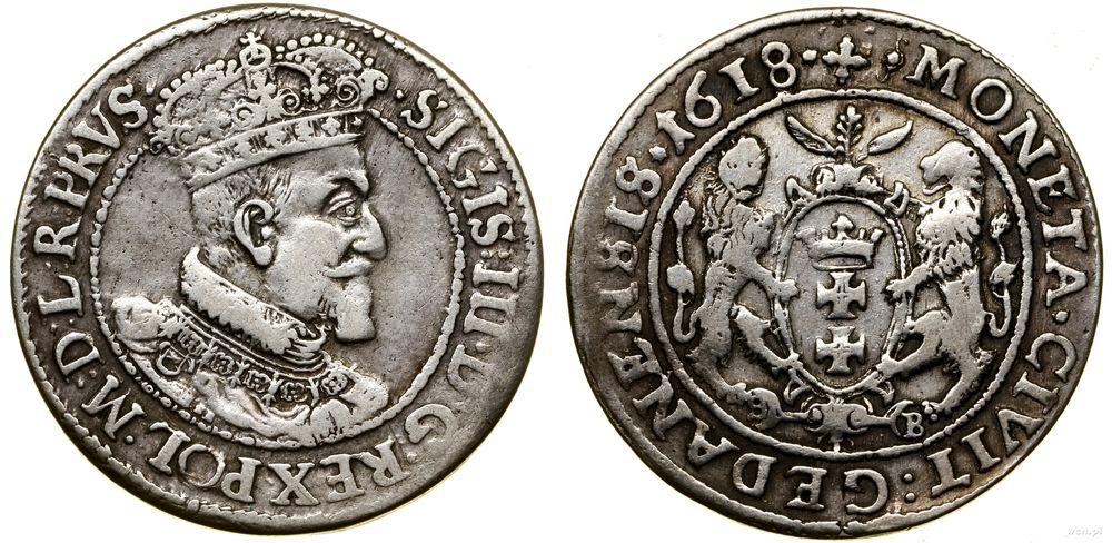 Polska, ort, 1618