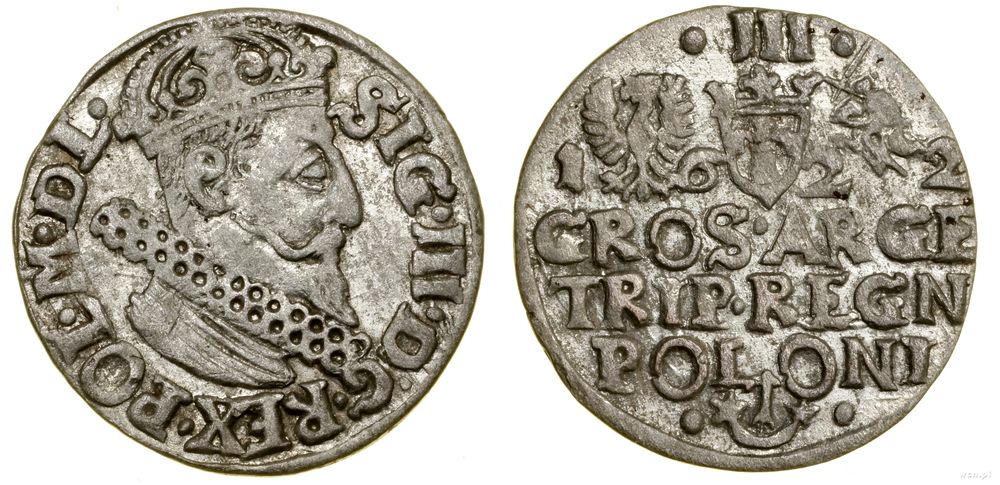 Polska, trojak, 1622
