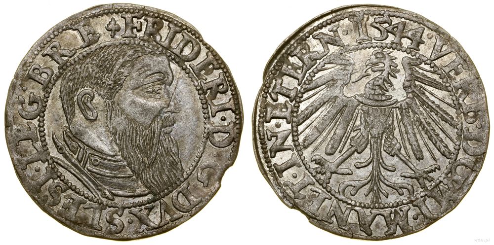 Śląsk, grosz, 1544