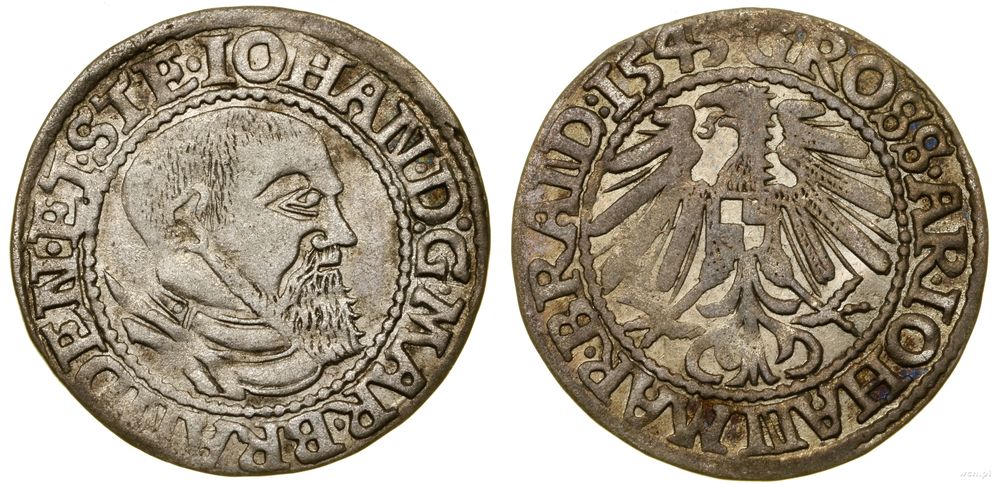 Śląsk, grosz, 1545