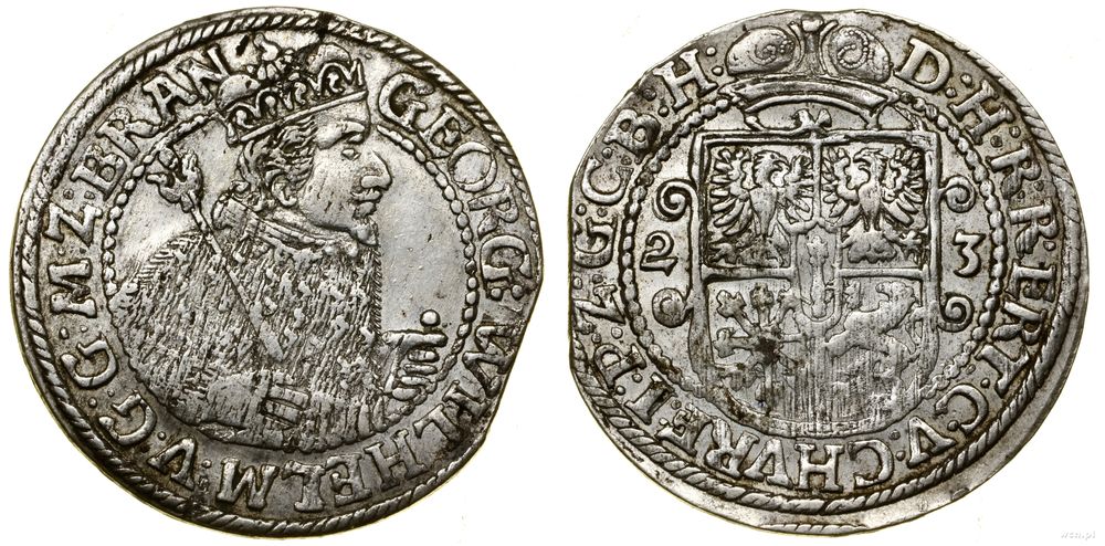 Prusy Książęce (1525–1657), ort, 1623