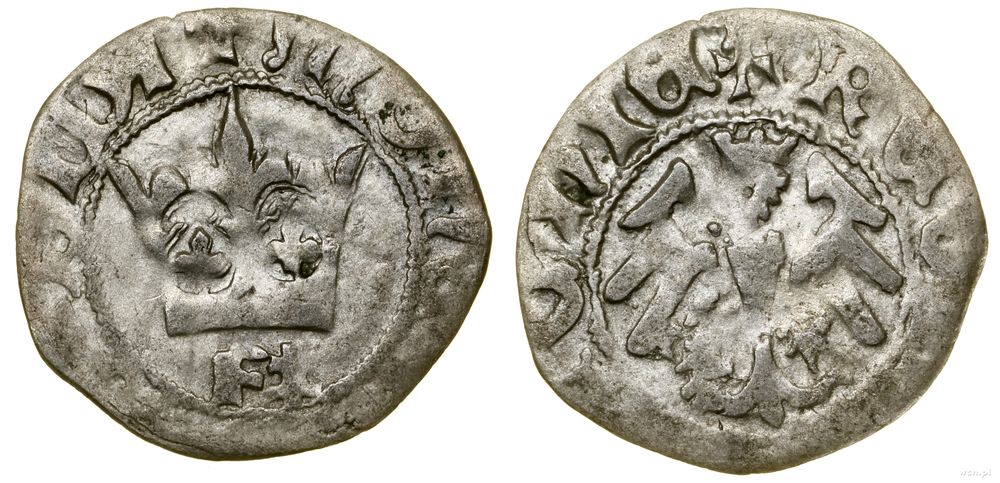Polska, półgrosz koronny, (1412–1414)