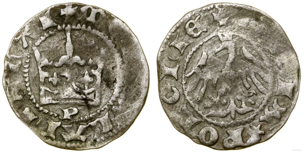 Polska, półgrosz koronny, (1394–1396)