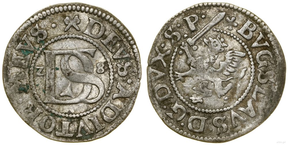 Pomorze, podwójny szeląg, 1628