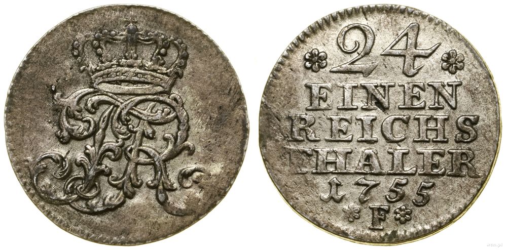 Niemcy, 1/24 talara, 1755 F