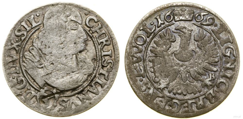 Śląsk, 3 krajcary, 1669 CB