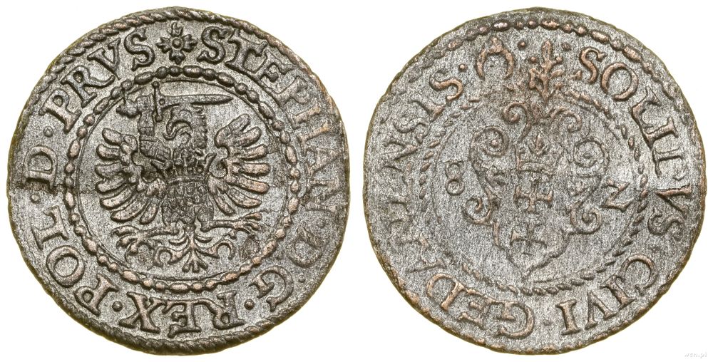 Polska, szeląg, 1582