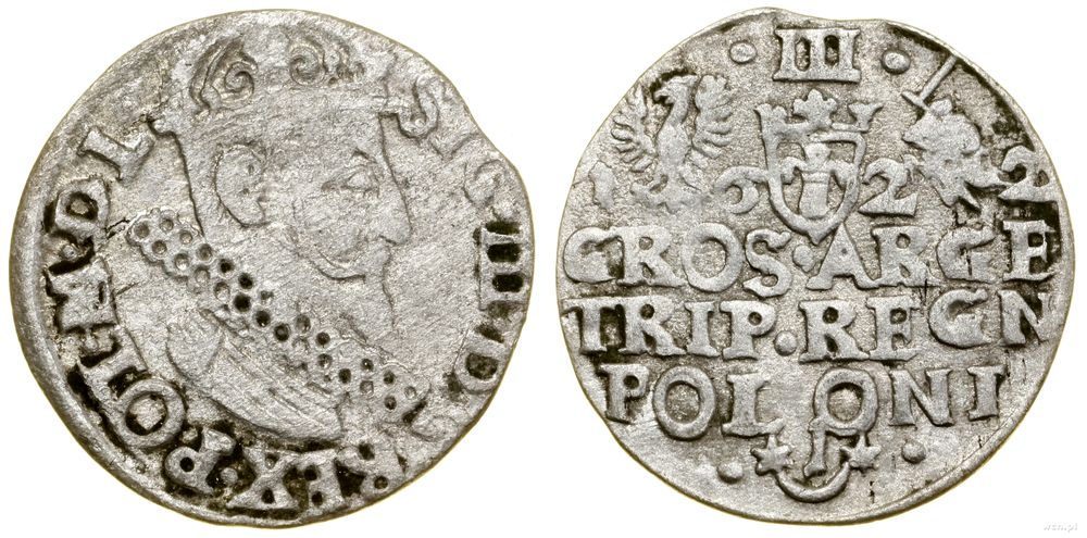 Polska, trojak, 1622