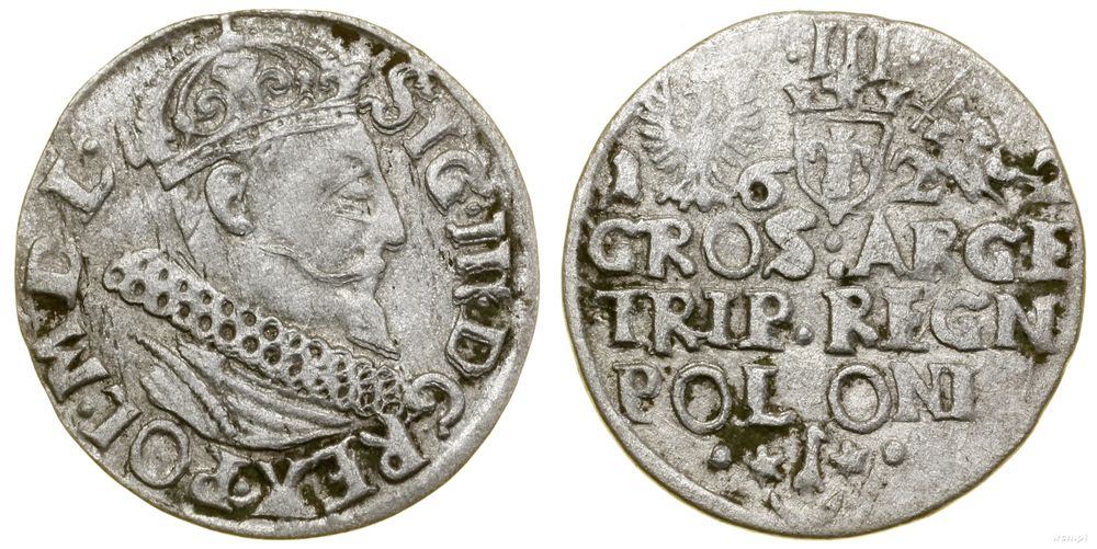 Polska, trojak, 1622