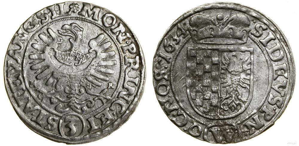 Śląsk, 3 krajcary, 1634 HR