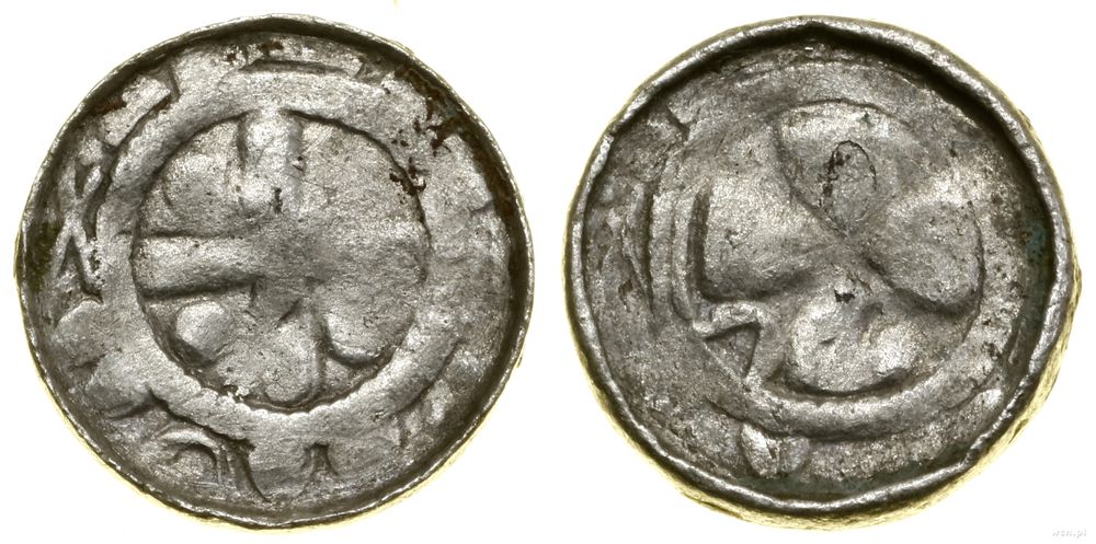 Polska, denar krzyżowy, XI/XII w.