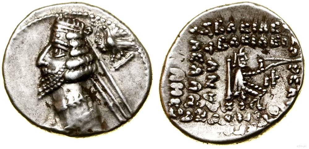 Partia, drachma, (37 pne–2 ne)