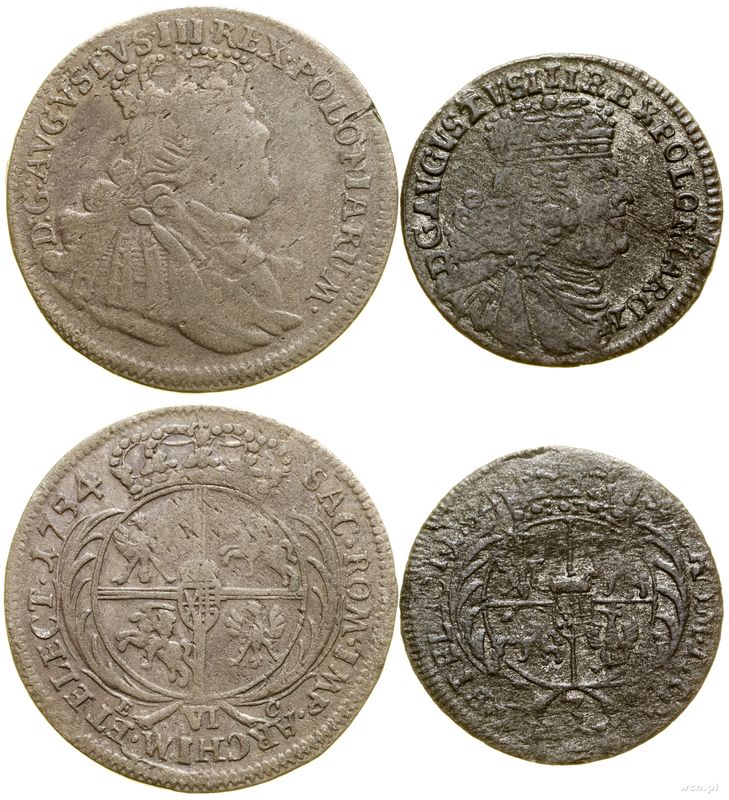 Polska, zestaw 2 monet