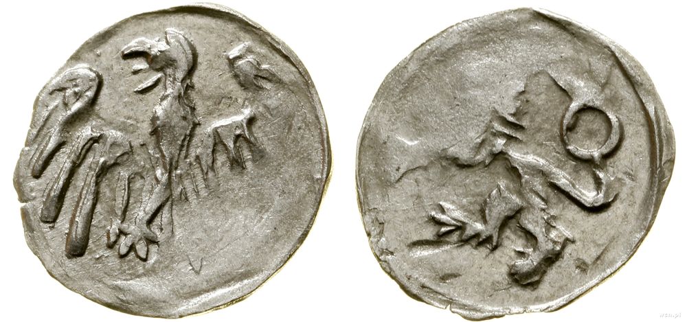 Śląsk, halerz na stopę wrocławską, (1457–1465)