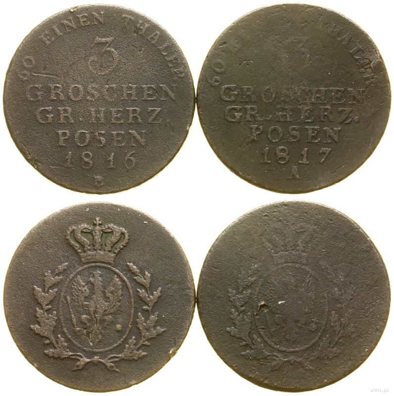 Polska, zestaw 2 monet