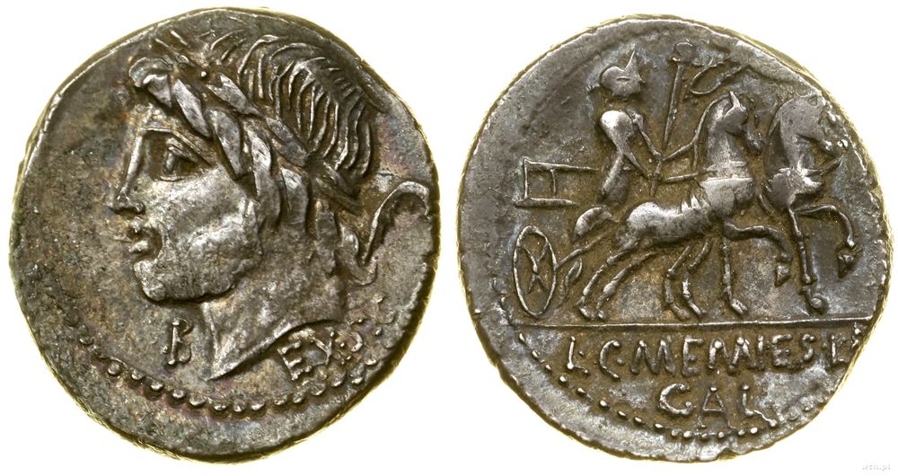 Republika Rzymska, denar, (87 pne)