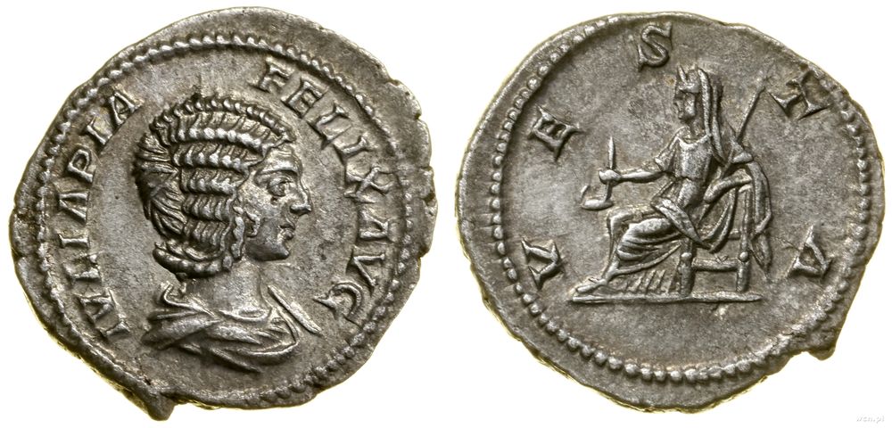 Cesarstwo Rzymskie, denar, (211–217)