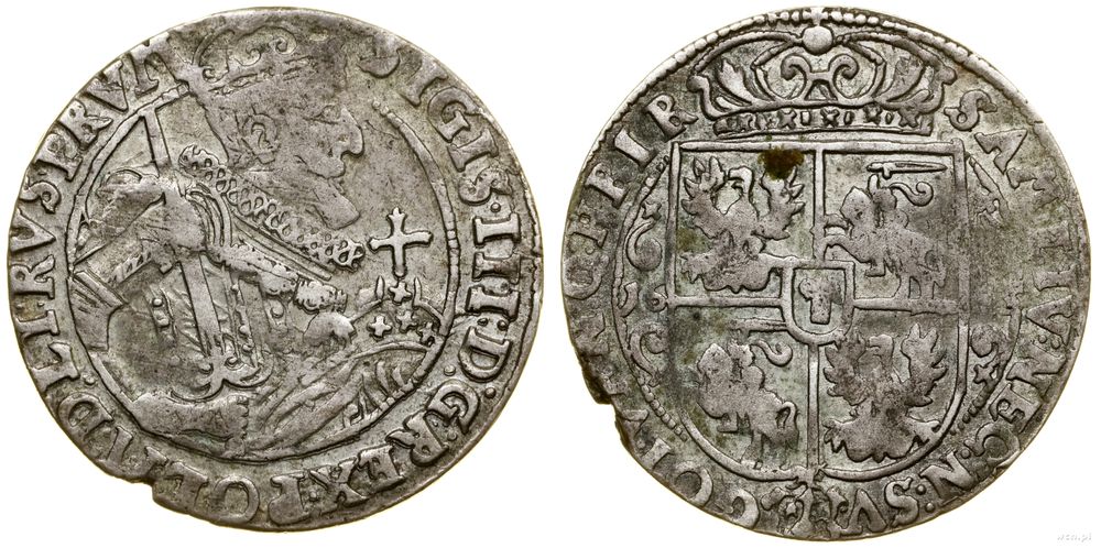 Polska, ort, 1623