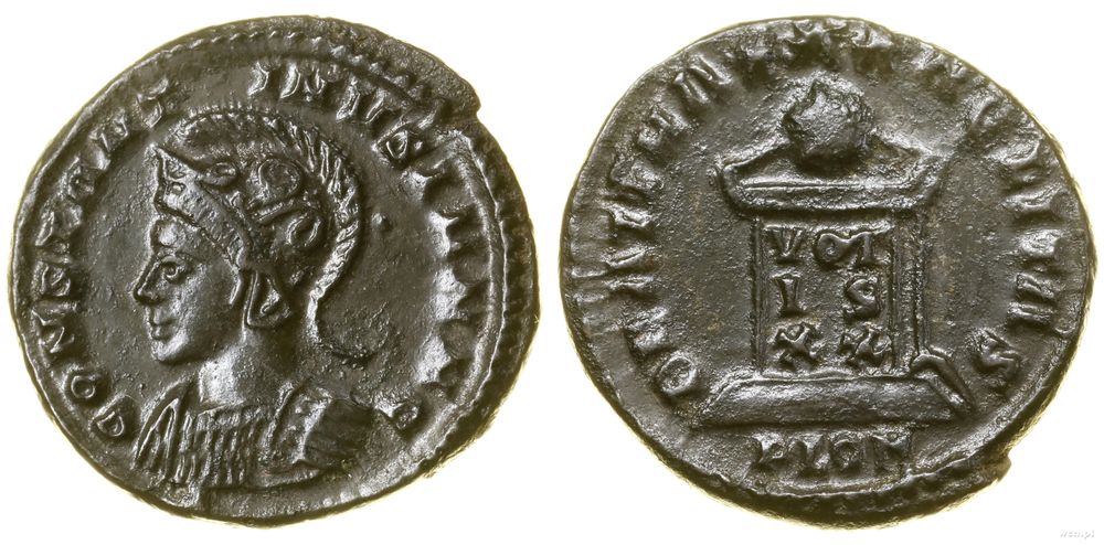 Cesarstwo Rzymskie, follis, 323–324