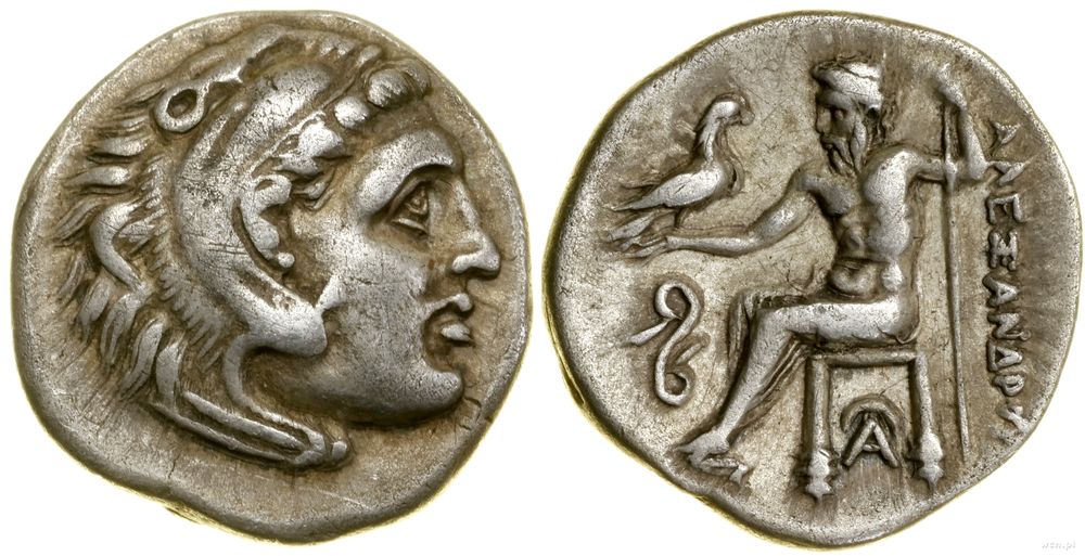 Grecja i posthellenistyczne, drachma, (336–323 pne)
