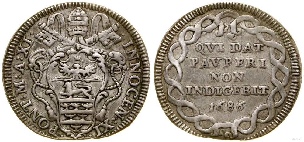 Watykan (Państwo Kościelne), giulio, 1686