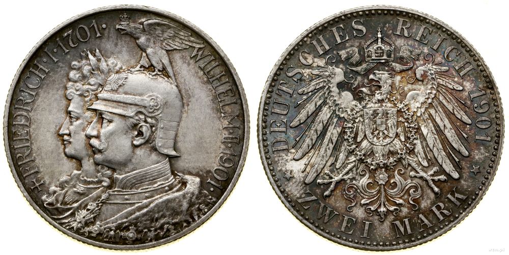 Niemcy, 2 marki, 1901
