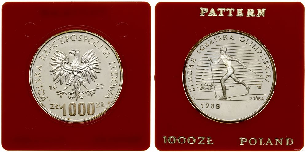 Polska, 1.000 złotych, 1987