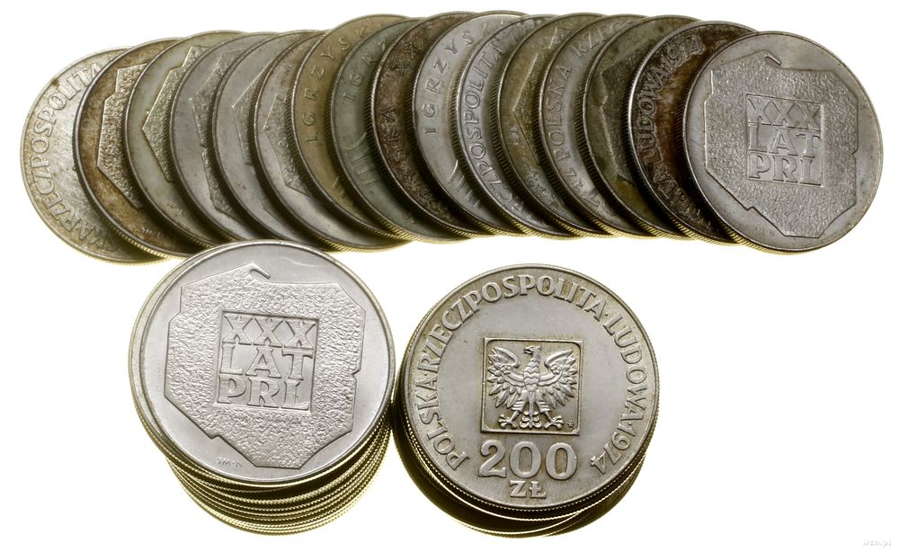 Polska, zestaw 50 x 200 złotych