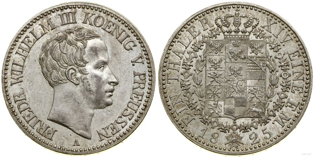 Niemcy, talar, 1825 A
