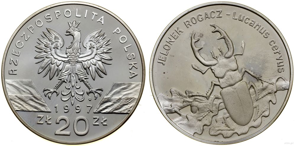 Polska, 20 złotych, 1997