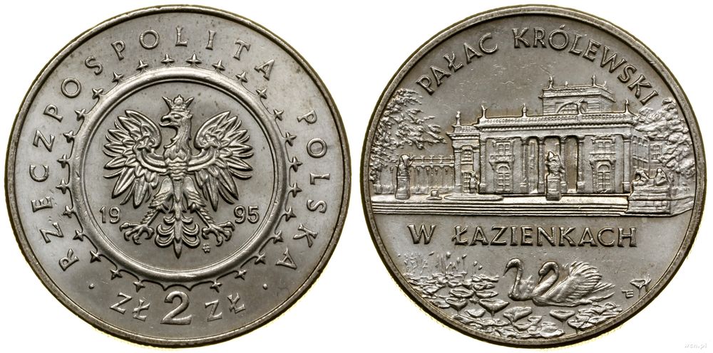 Polska, 2 złote, 1995