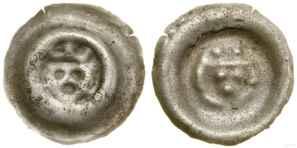 Śląsk, brakteat, II połowa XIII w.