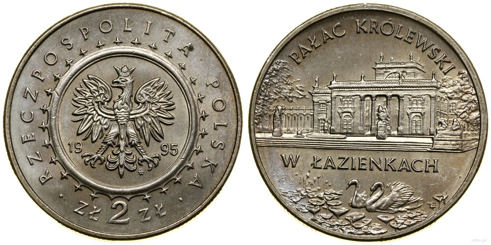 Polska, 2 złote, 1995