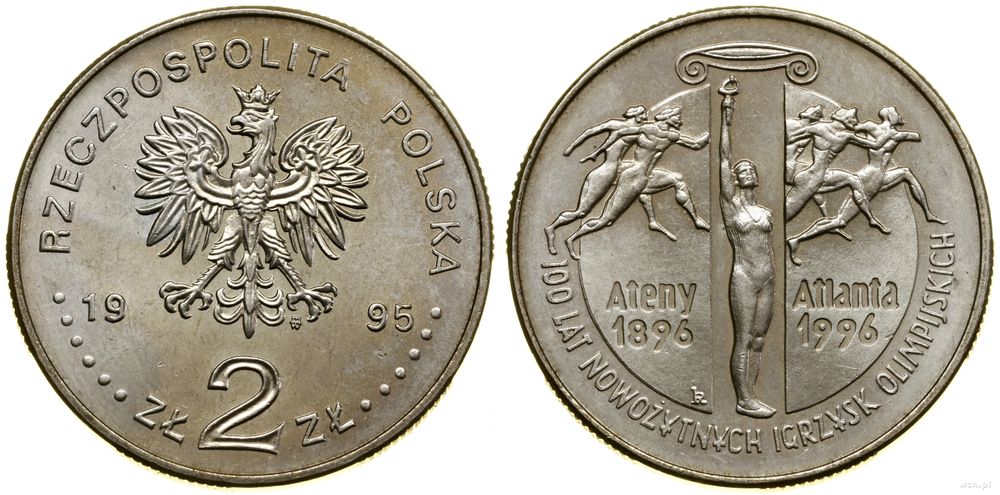 Polska, 2 złote, 1995
