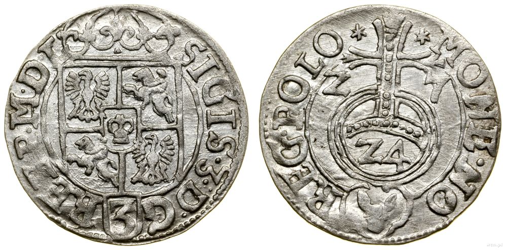 Polska, półtorak, 1627