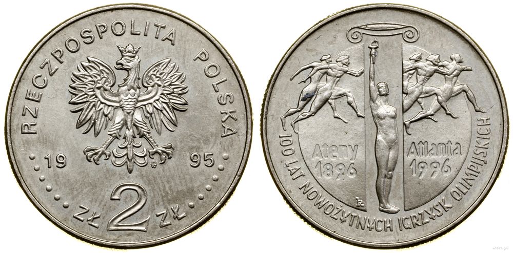 Polska, 2 złote, 1995