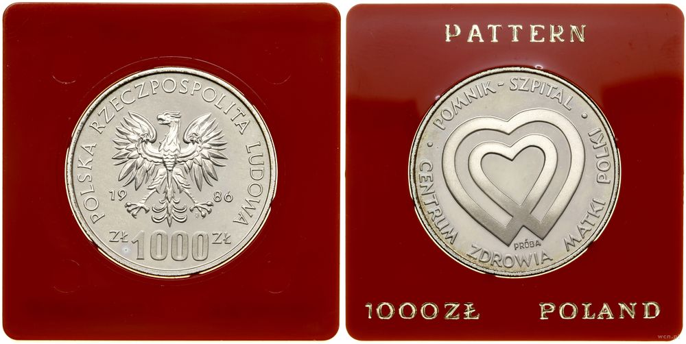Polska, 1.000 złotych, 1986