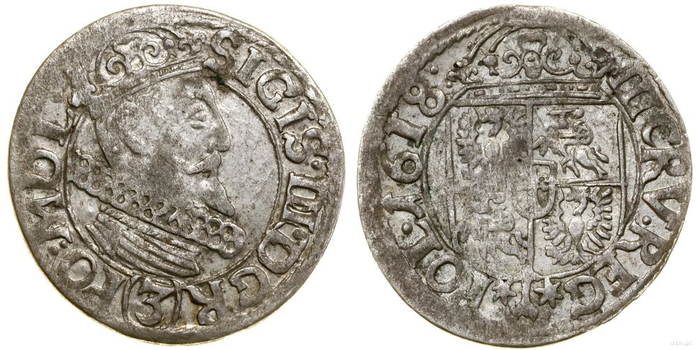 Polska, trzykrucierzówka, 1618